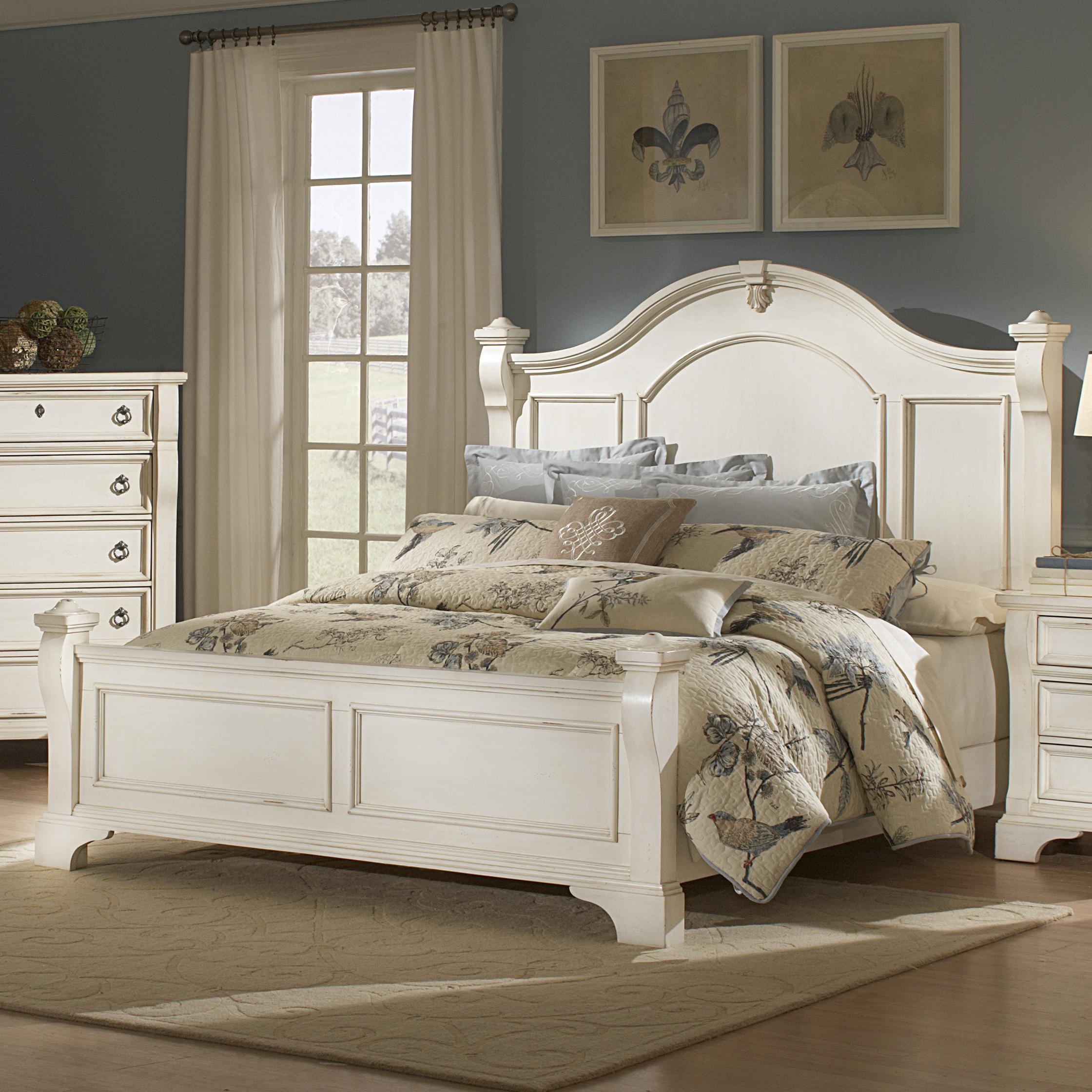 American Woodcrafters Heirloom 2910 66POS Traditional King Low